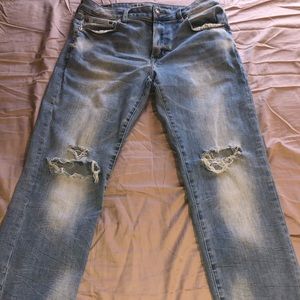 American Eagle Ripped Jeans 33/32 Elite Flex